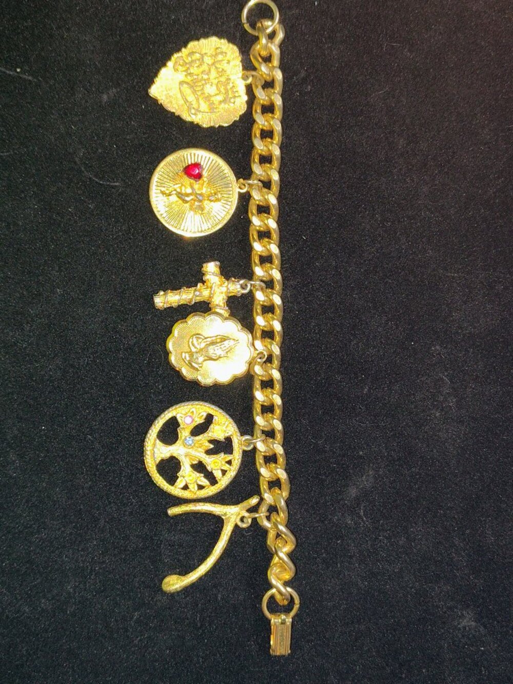 Vintage CAMCO Charm Bracelet – Religious & Sentimental